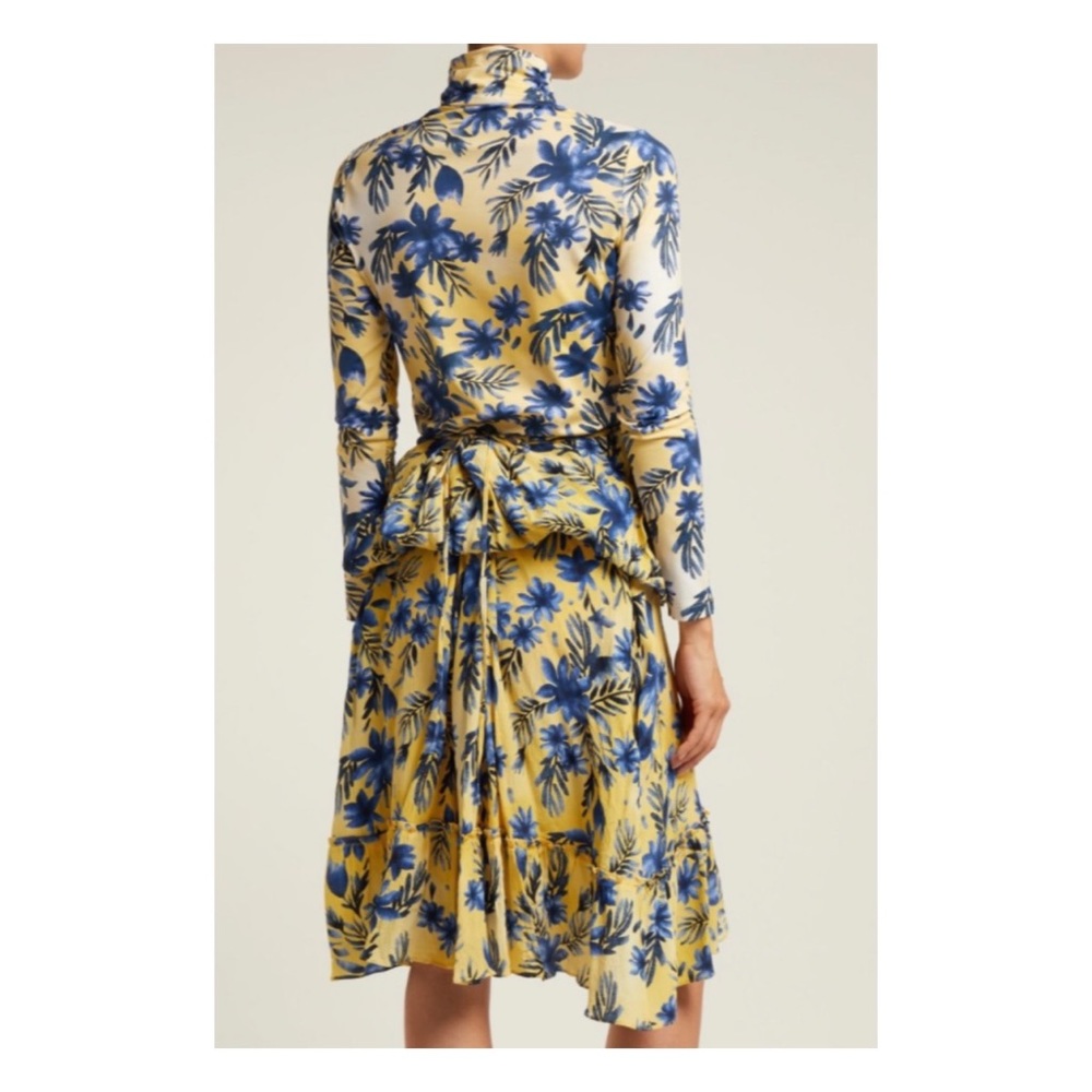 Balenciaga 2018 Yellow Dress Size Small - Picture 2 of 5